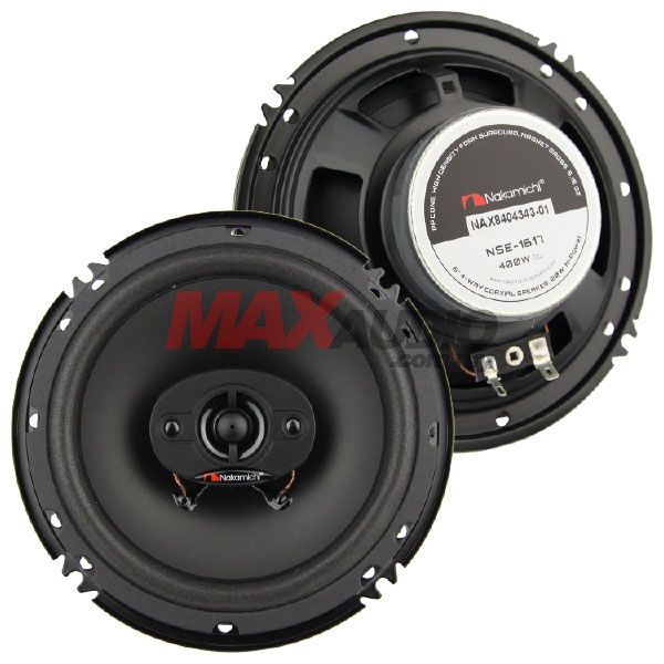 Buy NAKAMICHI NSE-1617 6.5" 4-Way 20W RMS 400W Car Audio Coaxial ...